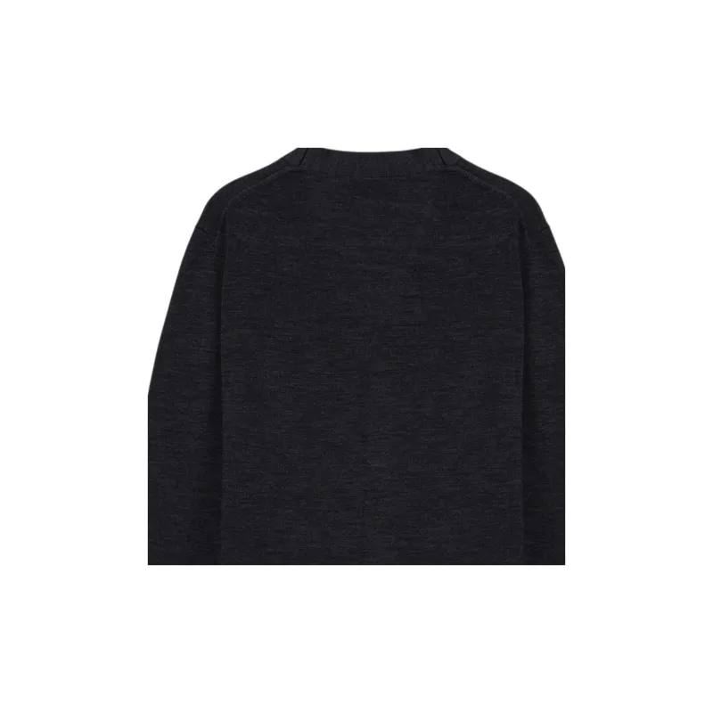 GUCCI Logo Embroidered Button Up Cardigan-6