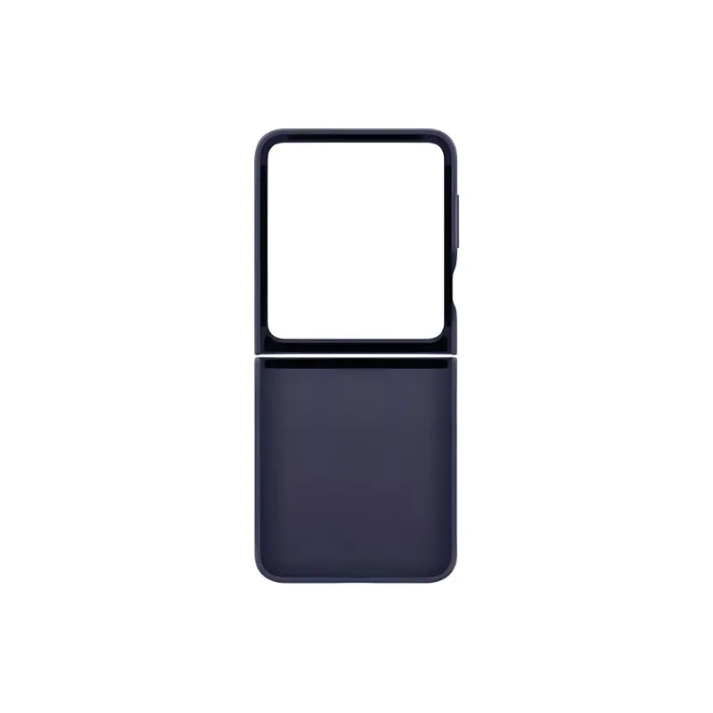SAMSUNG Silicone Material Original Phone Cases Compatible With Galaxy Z Flip 6 Minimalist-3