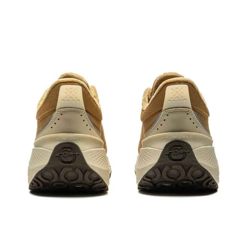 LiNing Sports Trend Series Slip Resistant Warm And Wear Resistant Low Top Casual Shoes Men's Curry Yellow-4