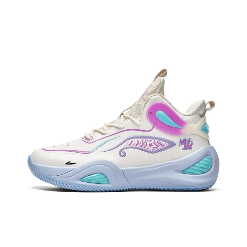 Kuding Cushioning Wear-Resistant High-Top Basketball Shoes Unisex-0