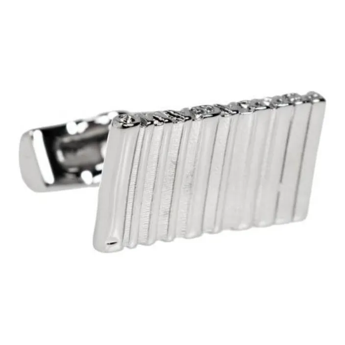 Ferragamo Logo Engraved Cufflinks-2