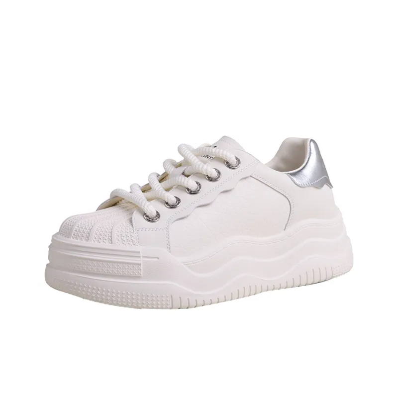 JOSINY Slip-Resistant Low-Top Skateboard Shoes Women's-8