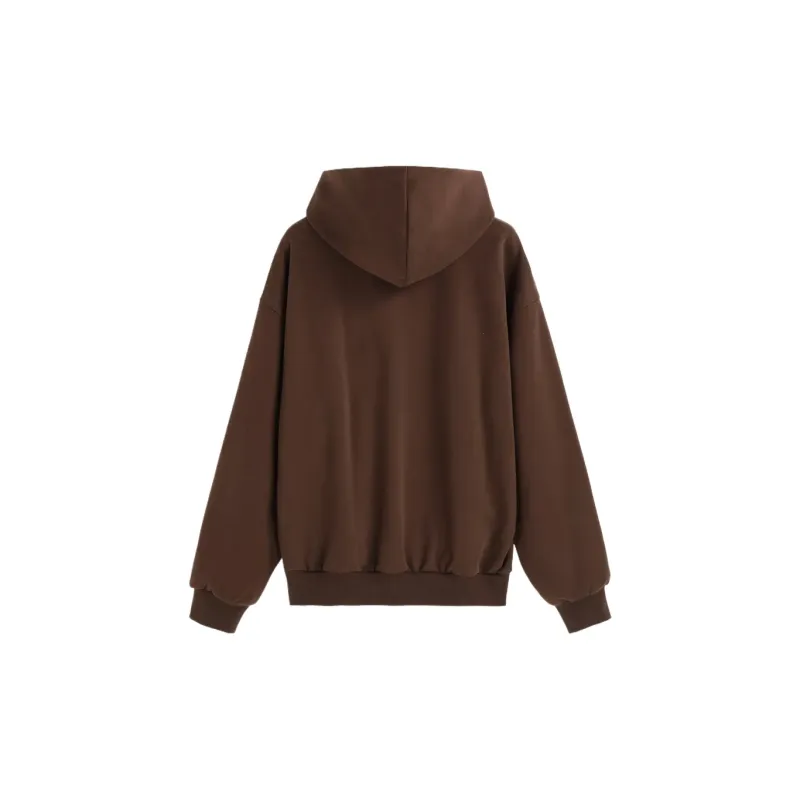 GAP Sweatshirt Unisex Beige Brown Stamped-2