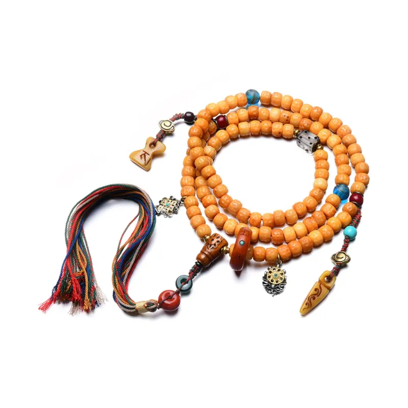 Murmur Yak Bones Necklaces Unisex-0
