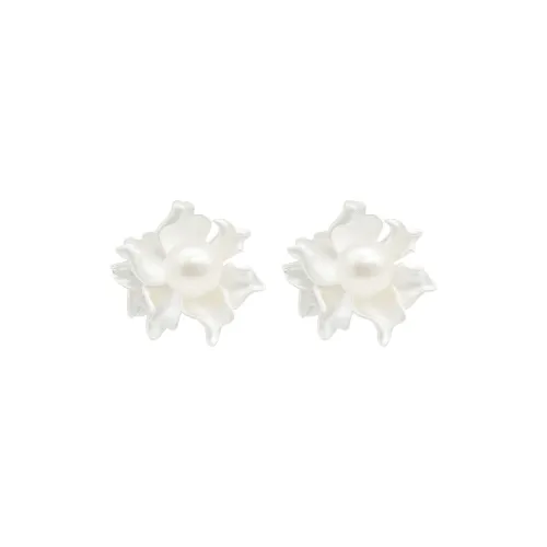 AGOVSKI S925 Silver Earrings Women's
