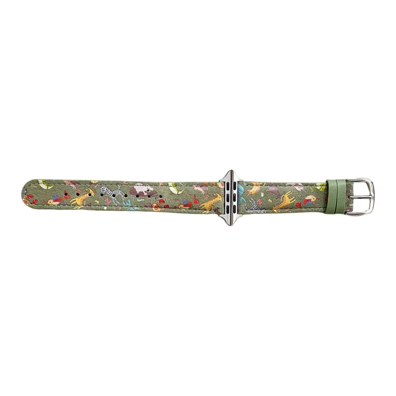 NCFCK Watch Band Apple Compatibility Genuine Leather Material-2