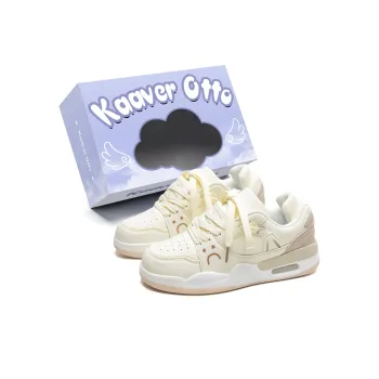 KAAVER OTTO Wear resistant And Lightweight Mid Top Skateboard Shoes Unisex