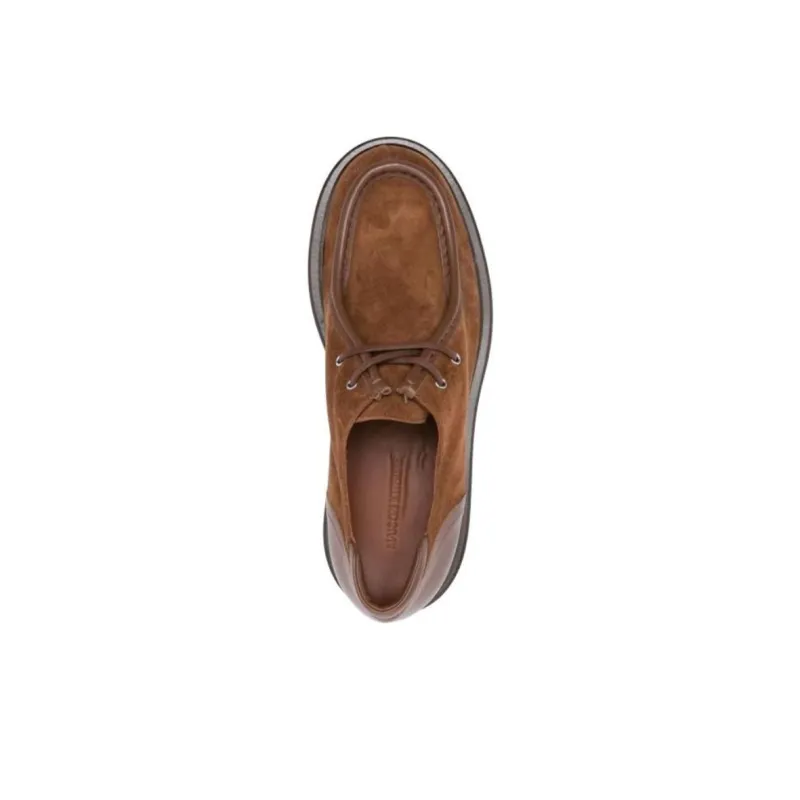 Maison Kitsune Casual Shoes Men's Brown-4