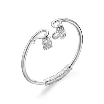 Sentimentality 9999 Pure Silver Bangles Unisex