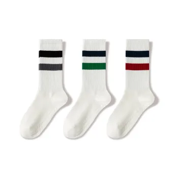 JIAZINI Mid Calf Socks Women's 3 Pack