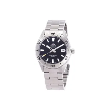 ORIENT Automatic Mechanical Movement Stainless Steel Strap Watch 40mm Men's Watches Black Dial