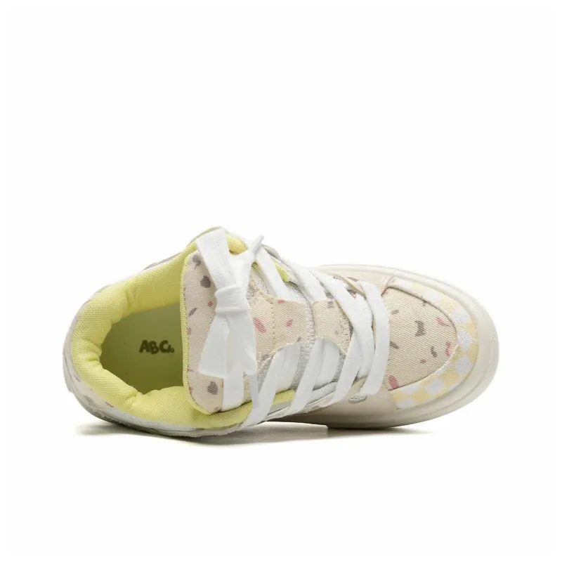 ABCIO Slip Resistant Cushioning Low Top Skateboard Shoes Unisex-34