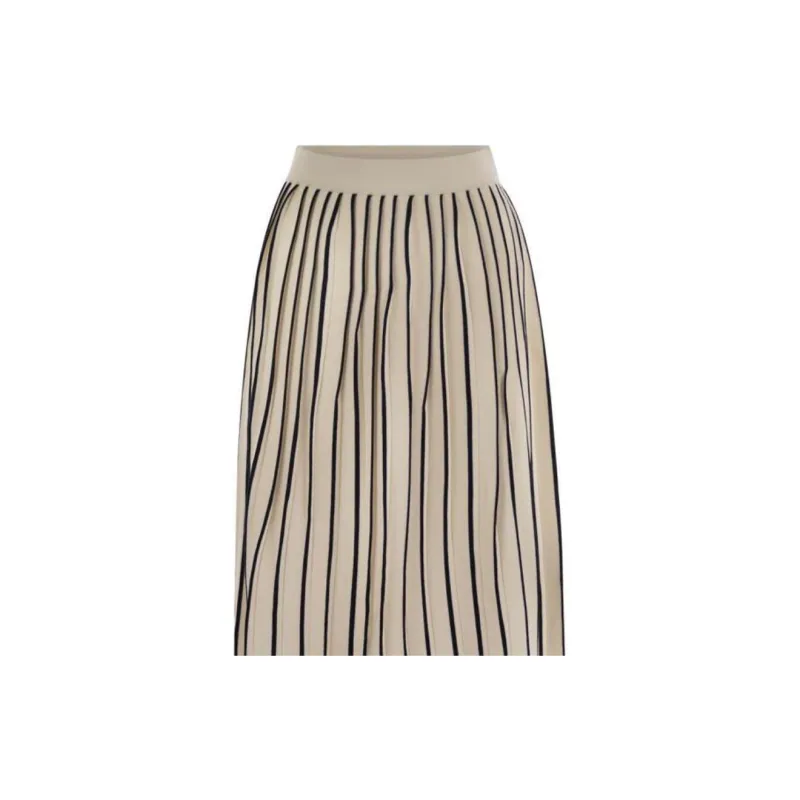 WEEKEND MaxMara Finance Pleated Midi Skirt-4