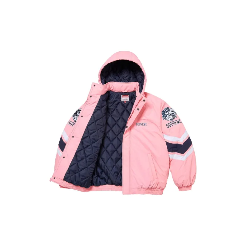 Supreme Mitchell & Ness Ncaa Hooded Stadium Jacket-3