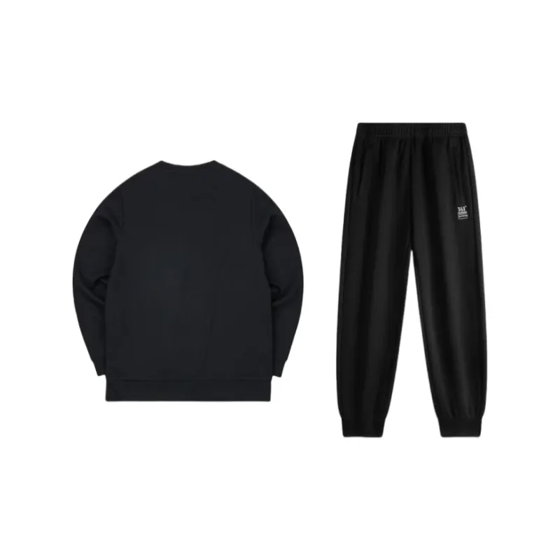 361° Sweatshirt Set Unisex Super Black-1