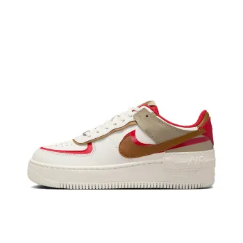 Nike Air Force 1 Shadow 'Phantom Fire Red Khaki' Women's