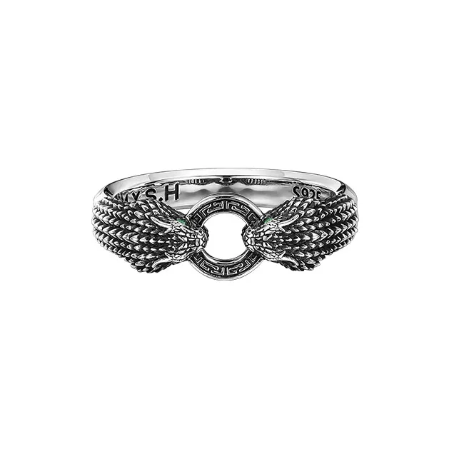 MYSH 925 Sterling Silver Rings Men's-2