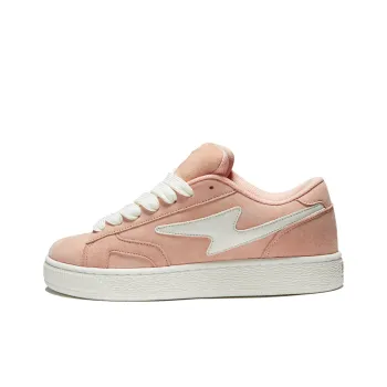 GZOZ Coverage Cushioning Lightweight Low Top Skateboard Shoes Women's Soft Peach