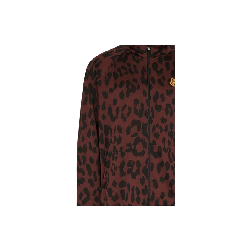 KENZO Leopard Print Track Jacket-2