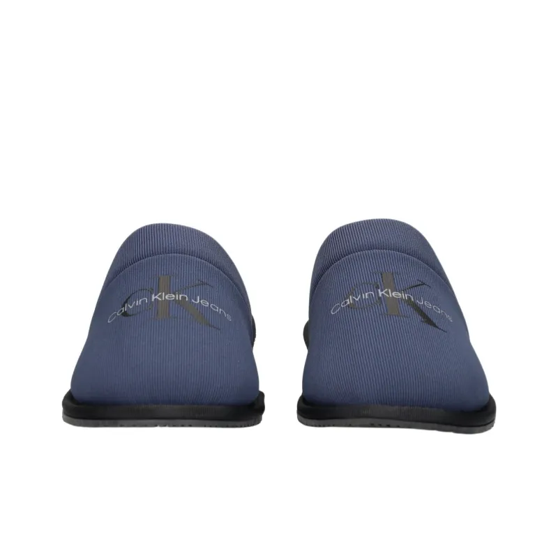 CKJ CALVIN KLEIN JEANS Wrap toe Slippers Men's Marine Blue-3