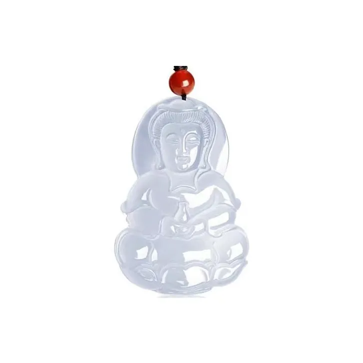JUNWEN Chalcedony Necklaces Unisex-1