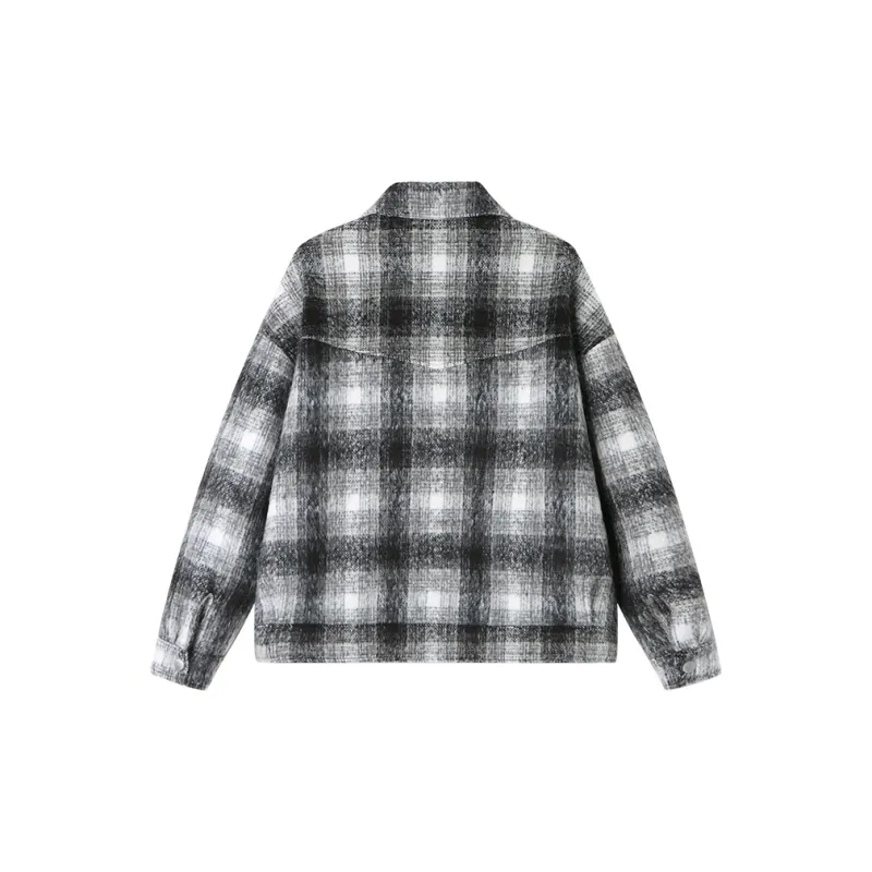 DANGEROUSPEOPLE Jackets Coats Unisex Plaid-1