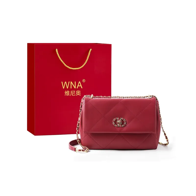 Vigno Synthetic Leather Shoulder Bag, Crossbody Bag Women's Red-0