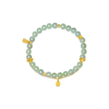 ZXIN JEWELRY Hetian Jade Bracelets Green Jade Women's