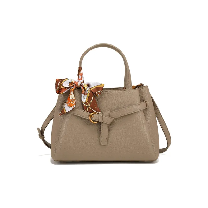 PAYOT Microfiber Synthetic Leather Handbag Regular Women's Elephant Gray-0