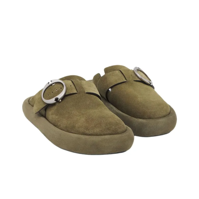 Alexander McQueen Arc Round Toe Clogs-3