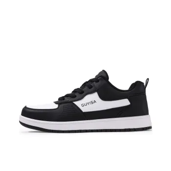 Blue Gull Shield Lightweight Wear resistant And Non slip Low Top Outdoor Shoes Men's Black White