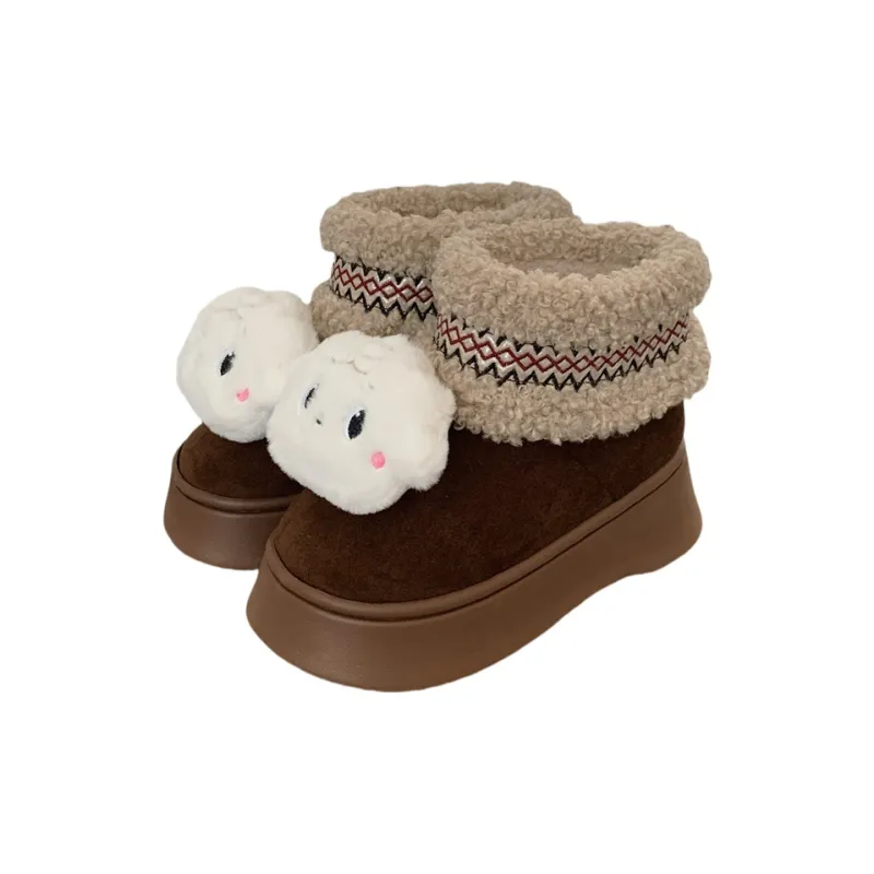 Thin Strips Slippers Women's, Light Brown-5