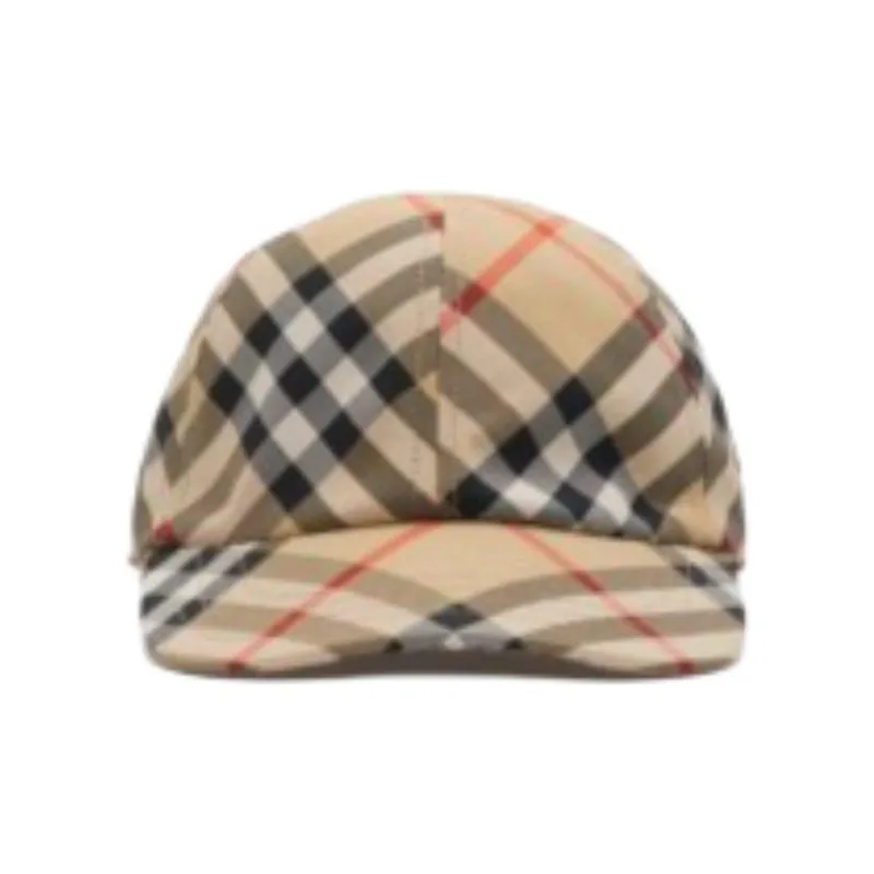 Burberry Check Baseball Cap-0