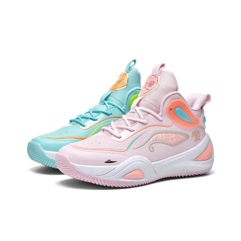 Kuding Cushioning Wear-Resistant High-Top Basketball Shoes Unisex-8