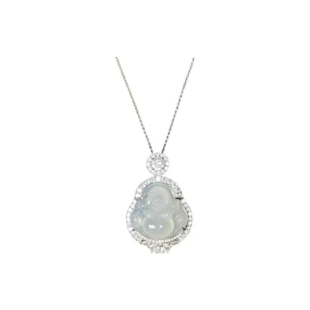 JUNWEN Chalcedony Necklaces Unisex