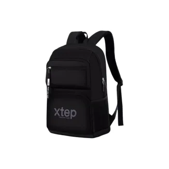 XTEP Fabric Backpack Large Size Kids' Black