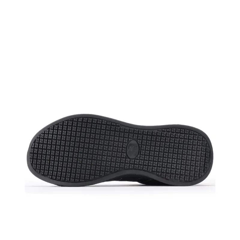 Blue Gull Shield Anti Slip Wear Resistant Low Top Outdoor Shoes Unisex Black-4