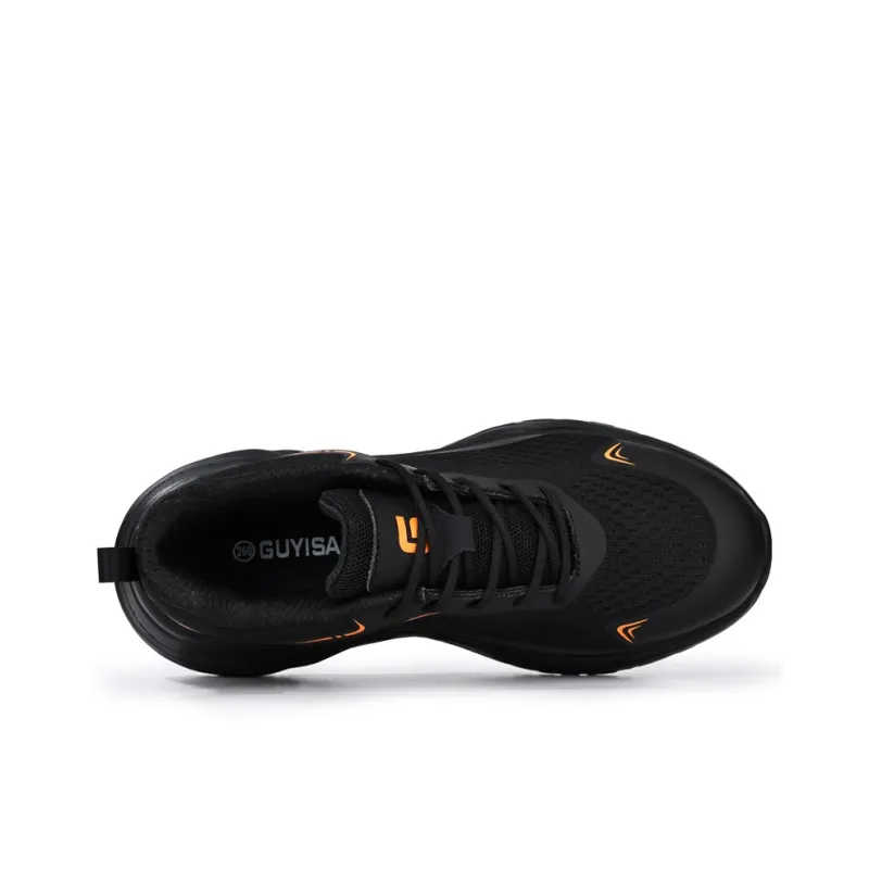 Blue Gull Shield Impact Resistant Lightweight Low Top Outdoor Shoes Unisex Black-3