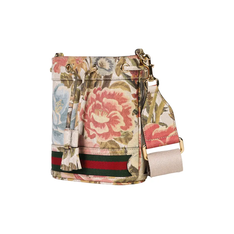 GUCCI Ophidia Canvas Canvas Bag Bucket Bag Crossbody Bag Shoulder Bag Women's Multicolor-1