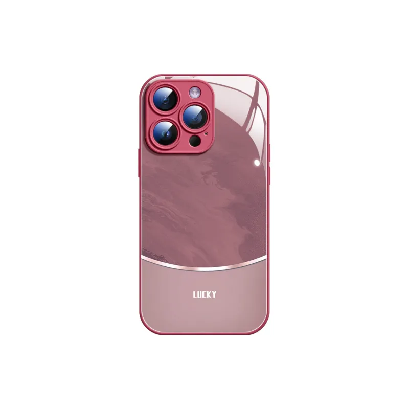 SUPER MOUSE Glass Material Phone Cases Compatibility Apple IPhone 16/15/14/Pro/Max Couple Trendy And Cool Luxury-3