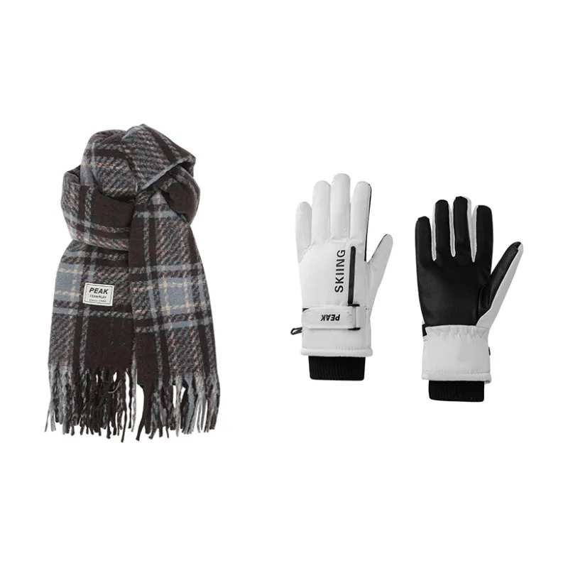 PEAK Knit Scarves Unisex-0
