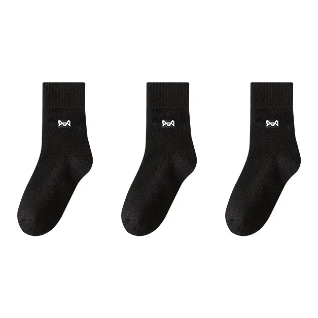 MIIOW Mid Calf Socks Men's Combo Set-0