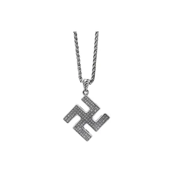 CUTE DAME S999 Sterling Silver Necklaces Unisex Silver