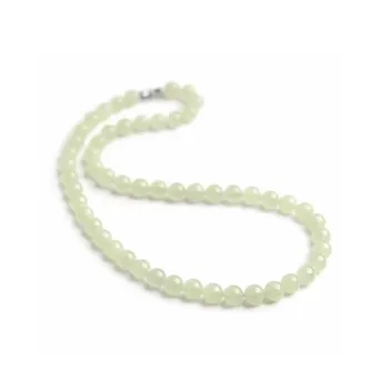 Zhen Yu Zhen Pin Hetian Jade Necklaces Green Jade Unisex