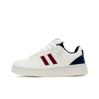 PARK DANCE Low Top Skateboard Shoes Women's Burgundy