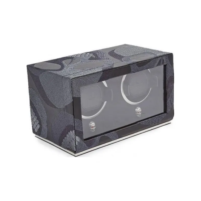 WOLF 2 Bits Watch Winder Black Unisex-1