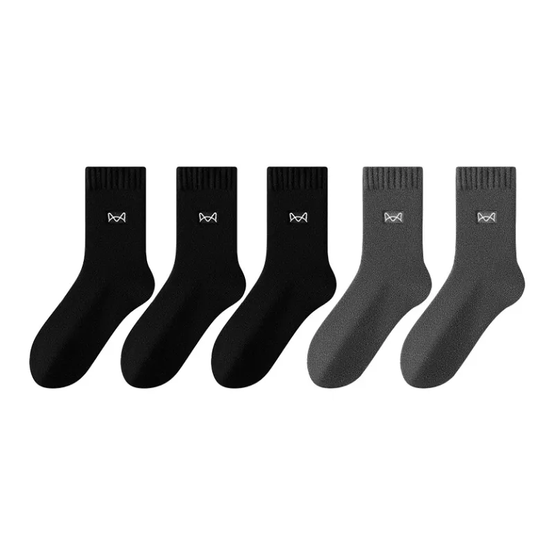MIIOW Mid Calf Socks Unisex 5 Pack-6