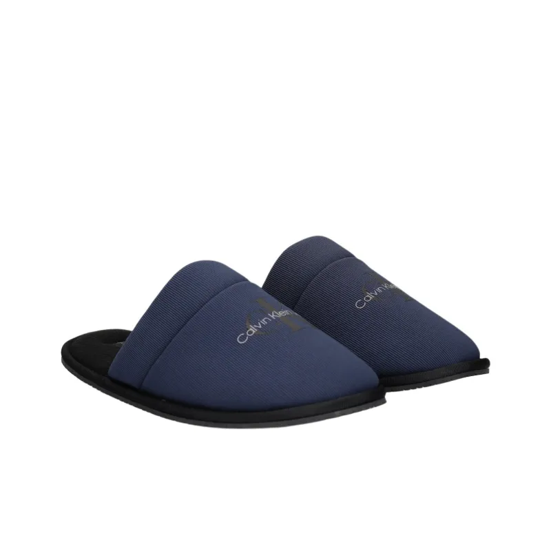 CKJ CALVIN KLEIN JEANS Wrap toe Slippers Men's Marine Blue-1