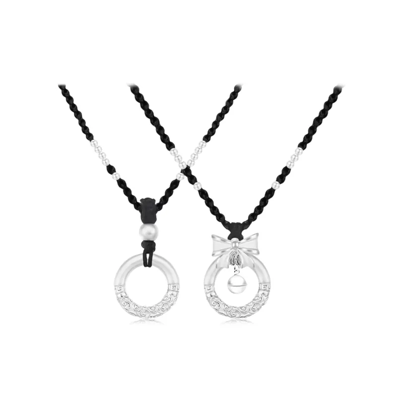STQ S999 Fine Silver Necklaces Unisex-12