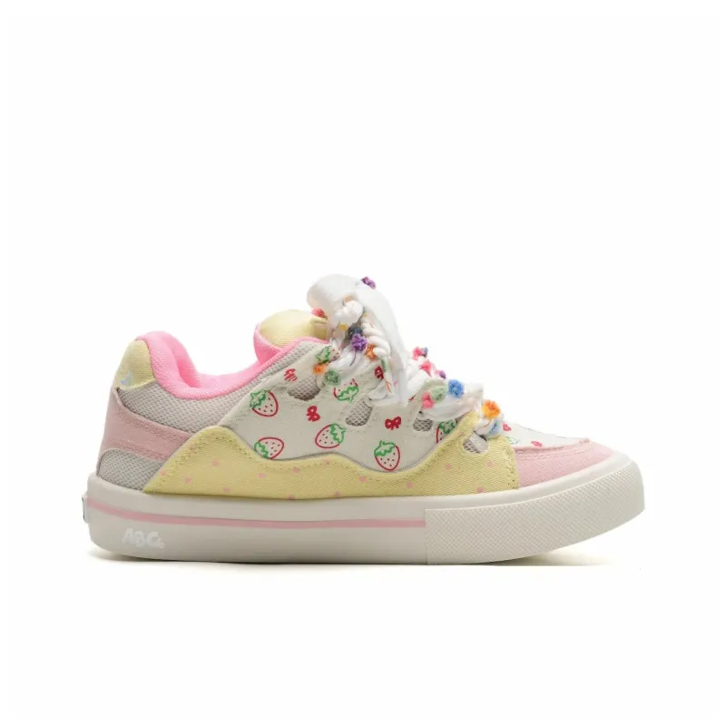 ABCIO Slip Resistant Cushioning Low Top Skateboard Shoes Unisex-39